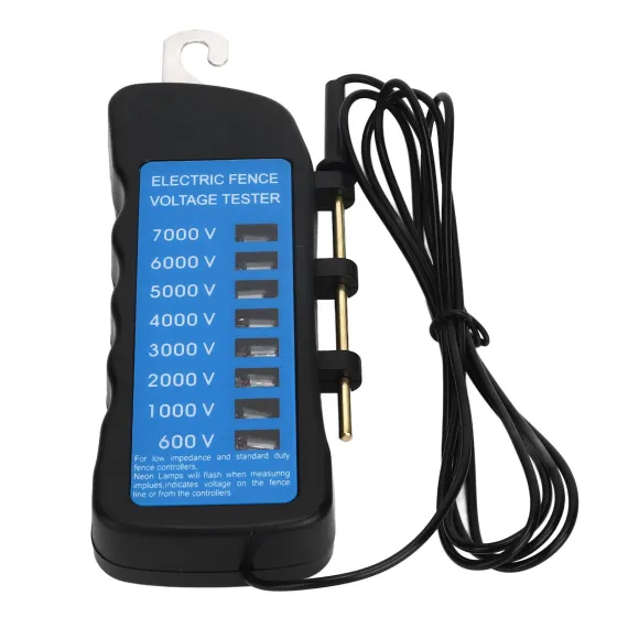 Electric Fence Tester Multi Light Voltage Detection Portable for Farm Supply Fencing ABS 7000V image: 5