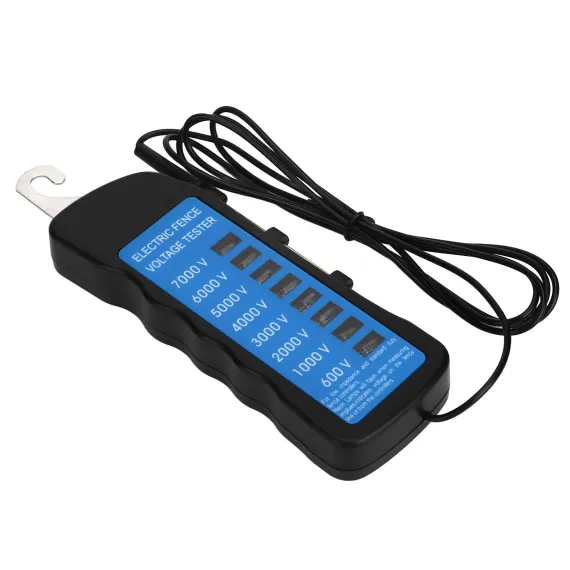 Electric Fence Tester Multi Light Voltage Detection Portable for Farm Supply Fencing ABS 7000V image: 8