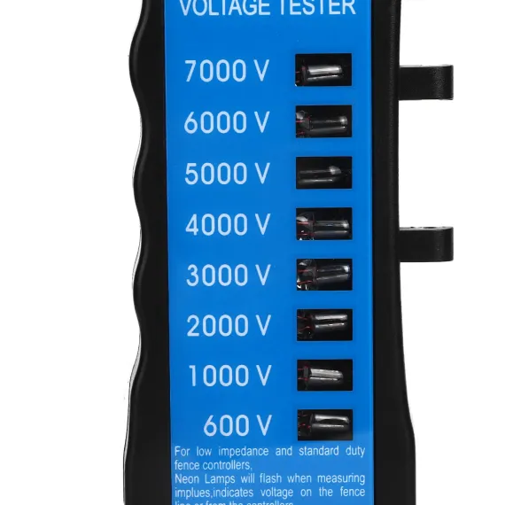 Electric Fence Tester Multi Light Voltage Detection Portable for Farm Supply Fencing ABS 7000V image: 13