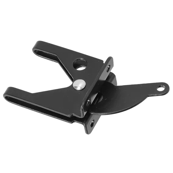 Iron Fence Lock Self Locking Gate Latch Hardware with Adjustable Cable for Garden Backyard Courtyard image: 5