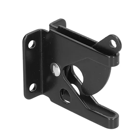 Iron Fence Lock Self Locking Gate Latch Hardware with Adjustable Cable for Garden Backyard Courtyard image: 8