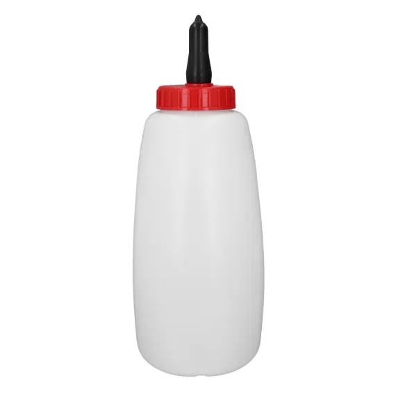 4L Calf Milk Bottle New Born Calf Milk Feeder Farm Feeding Equipment with Handle Nipple image: 5