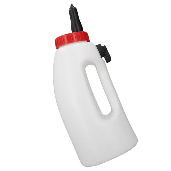 4L Calf Milk Bottle New Born Calf Milk Feeder Farm Feeding Equipment with Handle Nipple image: 8