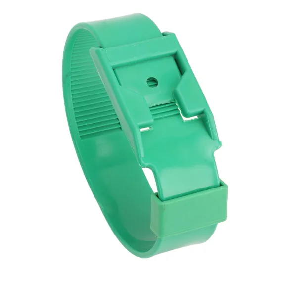 10Pcs Goat Collar Sheep Identification Bands Livestock Marking Ring Farming Equipment 36cm Green image: 2