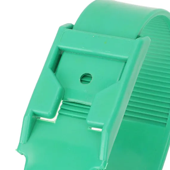 10Pcs Goat Collar Sheep Identification Bands Livestock Marking Ring Farming Equipment 36cm Green image: 12