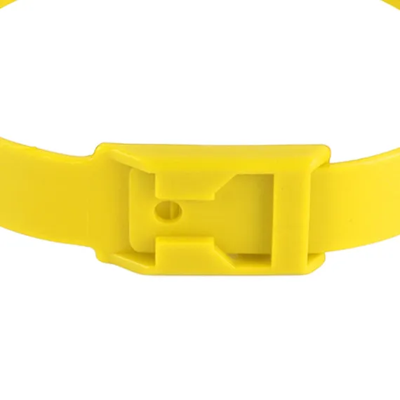 10PCS Goat Collar PU 23 Inch Adjustable Livestock Collar for Farm Animal Cow Horse Sheep Yellow image: 14