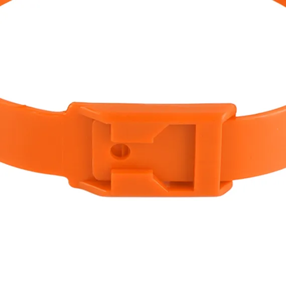 10PCS Goat Collar PU 23 Inch Adjustable Livestock Collar for Farm Animal Cow Horse Sheep Orange image: 14