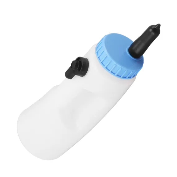 2.5L Vertical Calf Feeding Bottle with Handle Strong Sealing PE Calf Nursing Bottle for Lambs Calves Other Animals image: 9