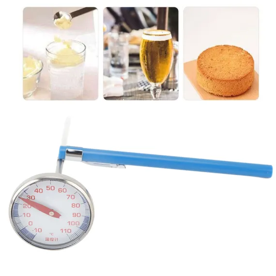 Dial Thermometer Waterproof High Temperature Resistance 304 Stainless Steel Cooking Thermometer for Kitchen image: 11