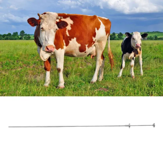 Cow Inseminating Rod 304 Stainless Steel Artificial Animal Breeding Tool 0.25ML 0.5ML Universal image: 11