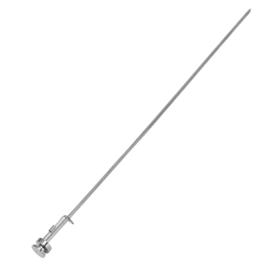 Cattle Insemination Tube 304 Stainless Steel Smoothly Front End Insemination Pipe Breeding Catheter for 0.25ml 0.5ml image: 2