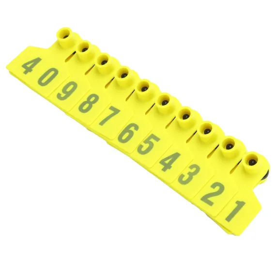 No.001‑100 Farm Pig Ear Tag Livestock Ear Tag Labels Set Poultry Breeding Supplies image: 3