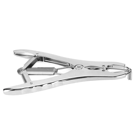 Castration Pliers Aluminium Alloy Bloodless Elastic Tail Docking Clamp for Farm Animal Supplies image: 8
