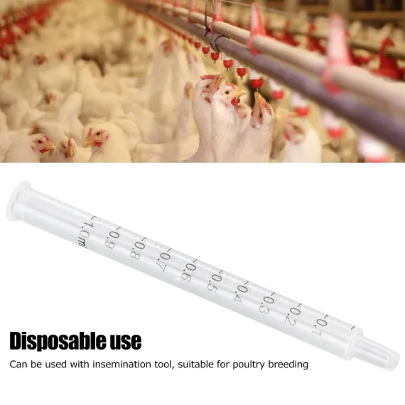 Chicken Artificial Insemination Tool Injection Syringe image: 13