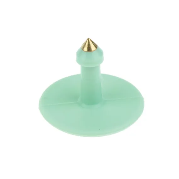 Livestock Ear Tags 6x7cm - Numbered 1-100 - Green image: 2