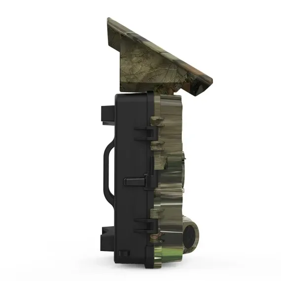 4K 60MP Black Solar Trail Camera with Night Vision and Wi-Fi Connectivity image: 4