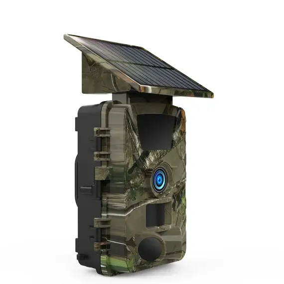 4K 60MP Black Solar Trail Camera with Night Vision and Wi-Fi Connectivity image: 7