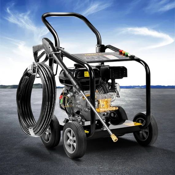 Giantz Petrol High Pressure Cleaner Washer 20M Hose Gurney image: 7