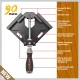 1 x 90° Quick Right Angle Clamps Corner Clamps Vise Wood-working Welding Holder image: 2