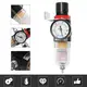 1/4'' Air Compressor Filter Kit with Water Separator & Regulator image: 4