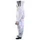 Beekeeping Bee Full Suit 3 Layer Mesh Ultra Cool Ventilated Hoodie Veil Beekeeping Protective Gear Size M image: 1