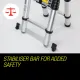 Bullet 5m Telescopic Aluminium Multipurpose Ladder Extension Alloy Step image: 9