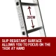 Bullet 5.8m Multipurpose Ladder Aluminium Extension Folding Adjustable Step image: 4