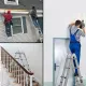 Bullet 4m Folding Aluminium Multipurpose Ladder, w/ Workshelf Platform, Spring Assisted Rapid Safety Lock Adjusters image: 9