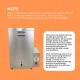 70L Electric Chicken Scalder Machine - Stainless Steel Poultry Turkey Scalding image: 6