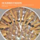 30cm Bird Feather Plucker Machine - Electric Automatic Quail Pigeon Defeathering image: 5