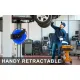 Air Hose Retractable Rewind Reel Automotive Industrial 15m image: 2