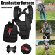 Double Shoulder Strap Harness For Brushcutter Whipper Snipper Trimmers Universal