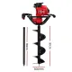 Giantz 63CC Post Hole Digger 300mm Petrol Drill Extension Auger Bits image: 1