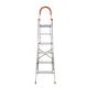 Giantz 6 Step Ladder Multi-Purpose Folding Aluminium Light Weight Non Slip Platform image: 2