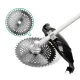 Giantz 52cc Pole Chainsaw 2 Stroke Petrol Tree Pruner Long Reach Saw 12 Inch Bar 9 In 1 image: 9