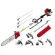 Giantz 52cc Pole Chainsaw 2 Stroke Petrol Tree Pruner Long Reach Saw 12 Inch Bar 7 In 1