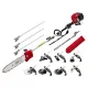 Giantz 52CC Pole Chainsaw 2 Stroke Petrol Hedge Trimmer Tree Pruner 9 In 1