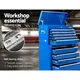 Giantz 14 Drawer Tool Box Cabinet Chest Mechanic Garage Storage Trolley Blue image: 5