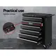 Giantz 6 Drawer Tool Box Cabinet Chest Trolley Cart Garage Toolbox Storage image: 3