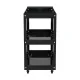 Giantz 3-Tier Tool Cart Trolley Workshop Garage Storage Organizer Black image: 3
