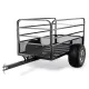 PLANTCRAFT Towed Steel Mesh Dump Cart Garden ATV Mower Trailer Tray 1250lbs