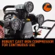UNIMAC 8HP Air Compressor 115PSI 120L Petrol Powered Industrial Air Conditioning image: 7