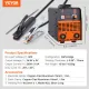 VEVOR ARC Stick Welder 220V 160A 2in1 Lift TIG Welding Machine Hot Start image: 6