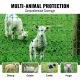 VEVOR Electric Fence Netting, 1.06 x 49.98 m, PE Net Fencing with Posts & Double-Spiked Stakes, Utility Portable Mesh for Goats, Sheep, Lambs, Deer, Hogs, Dogs, Used in Backyards, Farms, and Ranches image: 3