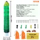 VEVOR Electric Fence Netting, 1.06 x 49.98 m, PE Net Fencing with Posts & Double-Spiked Stakes, Utility Portable Mesh for Goats, Sheep, Lambs, Deer, Hogs, Dogs, Used in Backyards, Farms, and Ranches image: 6