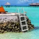 VEVOR Dock Ladder, Removable 4 Steps, 350 lbs Load Capacity, Aluminum Alloy Pontoon Boat Ladder with 4'' Wide Step & Nonslip Mat, Easy to Install for Ship/Lake/Pool/Marine Boarding image: 7