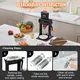 VEVOR Commercial Meat Tenderizer, Heavy Duty Stainless Steel Meat Tenderizer Machine, Quick and Easy Manual Operation Kitchen Tool, 148mm Feed Port for Beef, Turkey, Chicken, Pork, Steak, and Fish image: 3