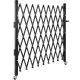 VEVOR Single Folding Security Gate, 85" H x 95" W Folding Door Gate, Steel Accordion Security Gate, Flexible Expanding Security Gate, Rolling Barricade Gate, Scissor Gate/Door with Padlock image: 10