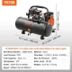 VEVOR Air Compressor Compact Portable Oil Free Compressor 8L 8bar image: 6