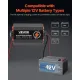 VEVOR 12V 60A DC to DC Battery Charger, 750W, On-Board Battery Charger for Lead-Acid, Lithium, AGM, GEL, and Flooded Batteries, Smart Multi-Stage Charging, for RVs, Commercial Vehicles, Boats, Yachts image: 3